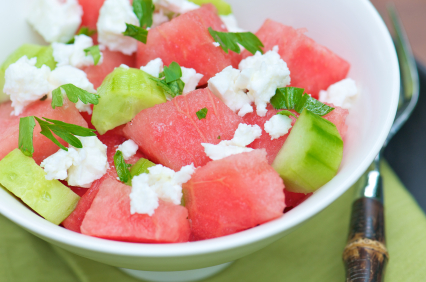 Cool Refreshing Watermelon Salad | Savory