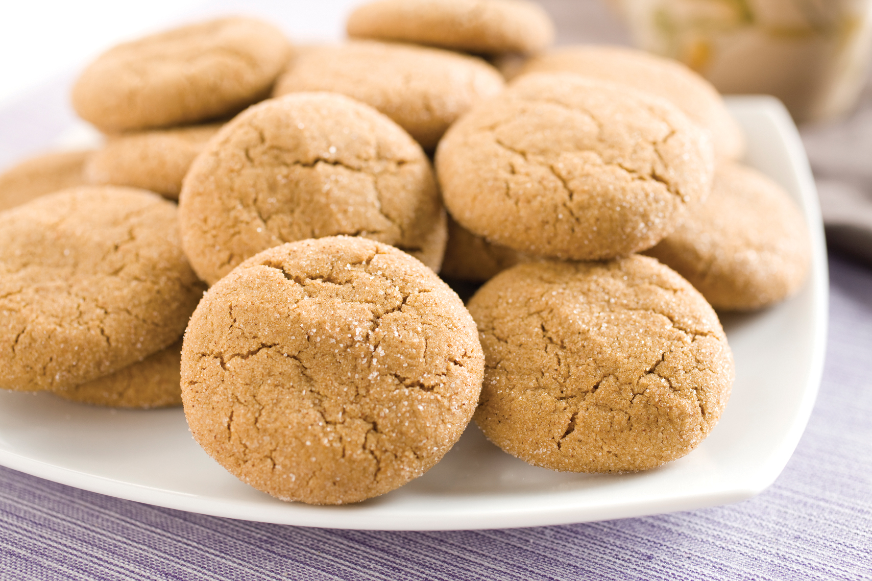 Chewy Molasses Ginger Cookies | Savory