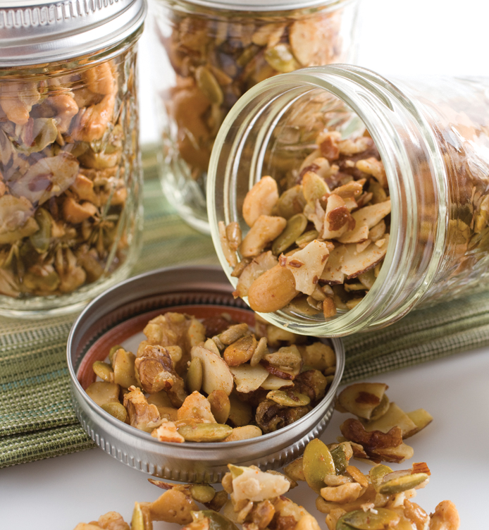 Zesty Mixed Nuts and Seeds | Savory