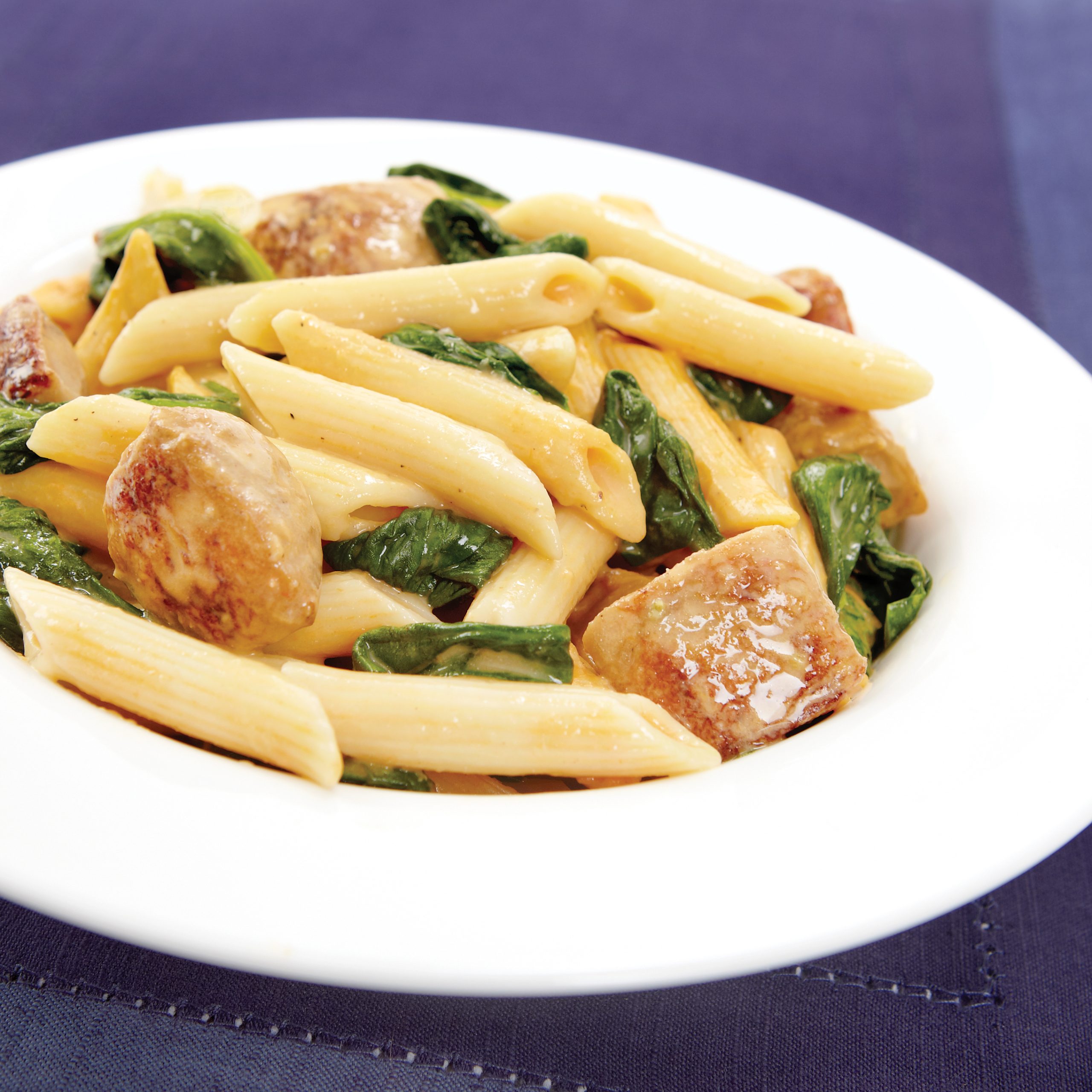 Pumpkin & Sausage Penne | Savory