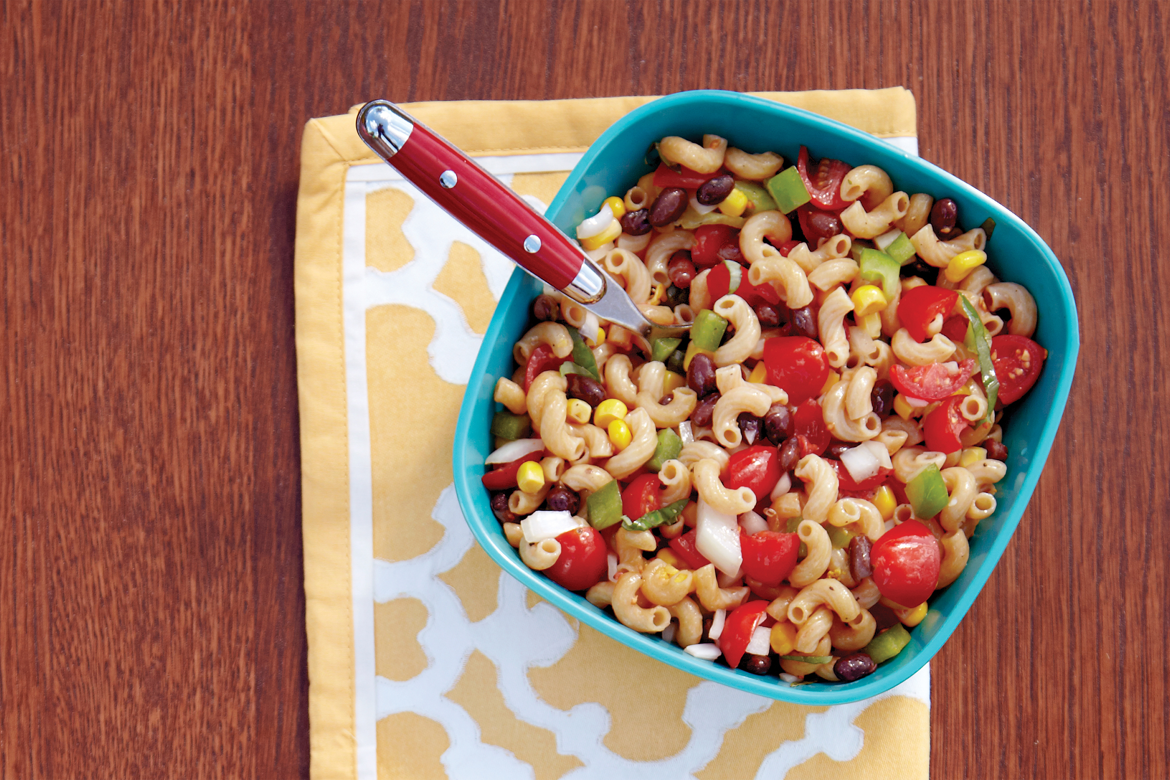 Black Bean Pasta Salad | Savory