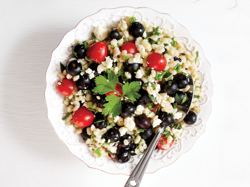 Barley Blueberry Salad | Savory