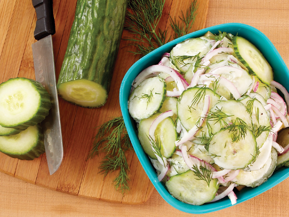 Cool as a Cucumber Salad | Savory