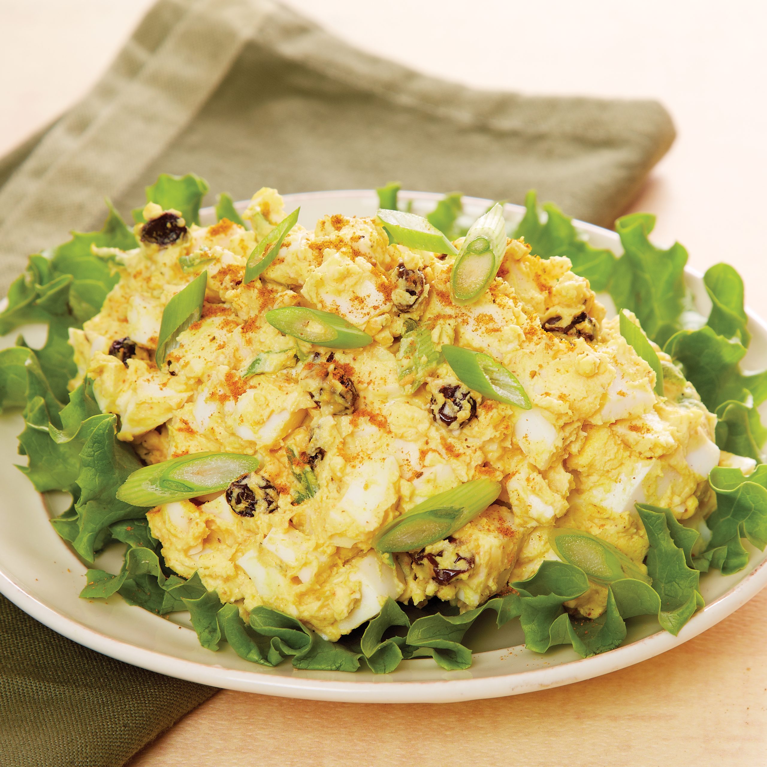 Curried Egg Salad with Currants | Savory