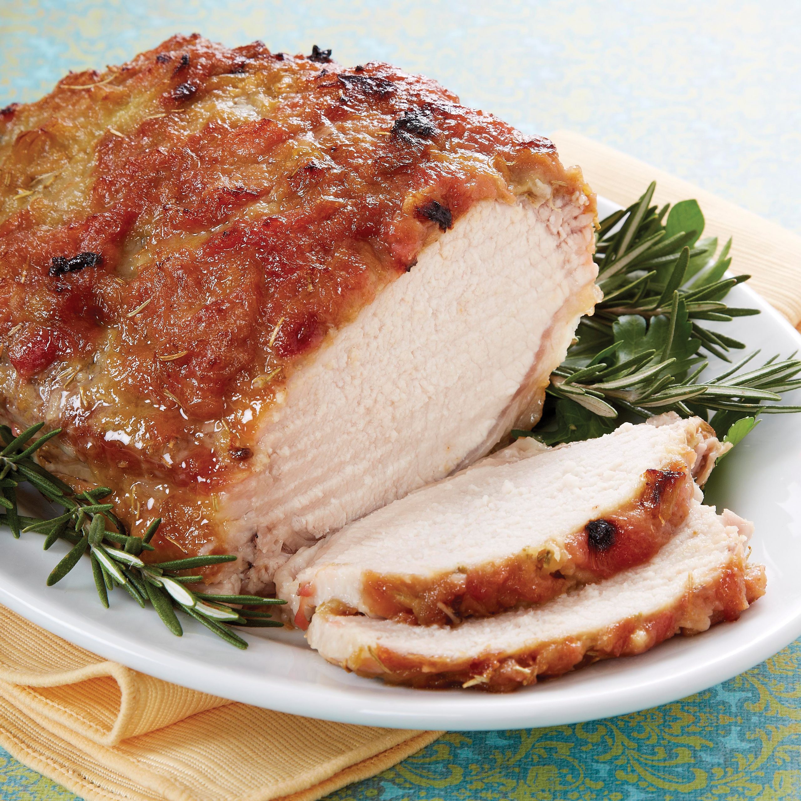 Rhubarb Pork Roast | Savory