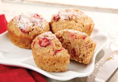Cranberry-Pear Muffins