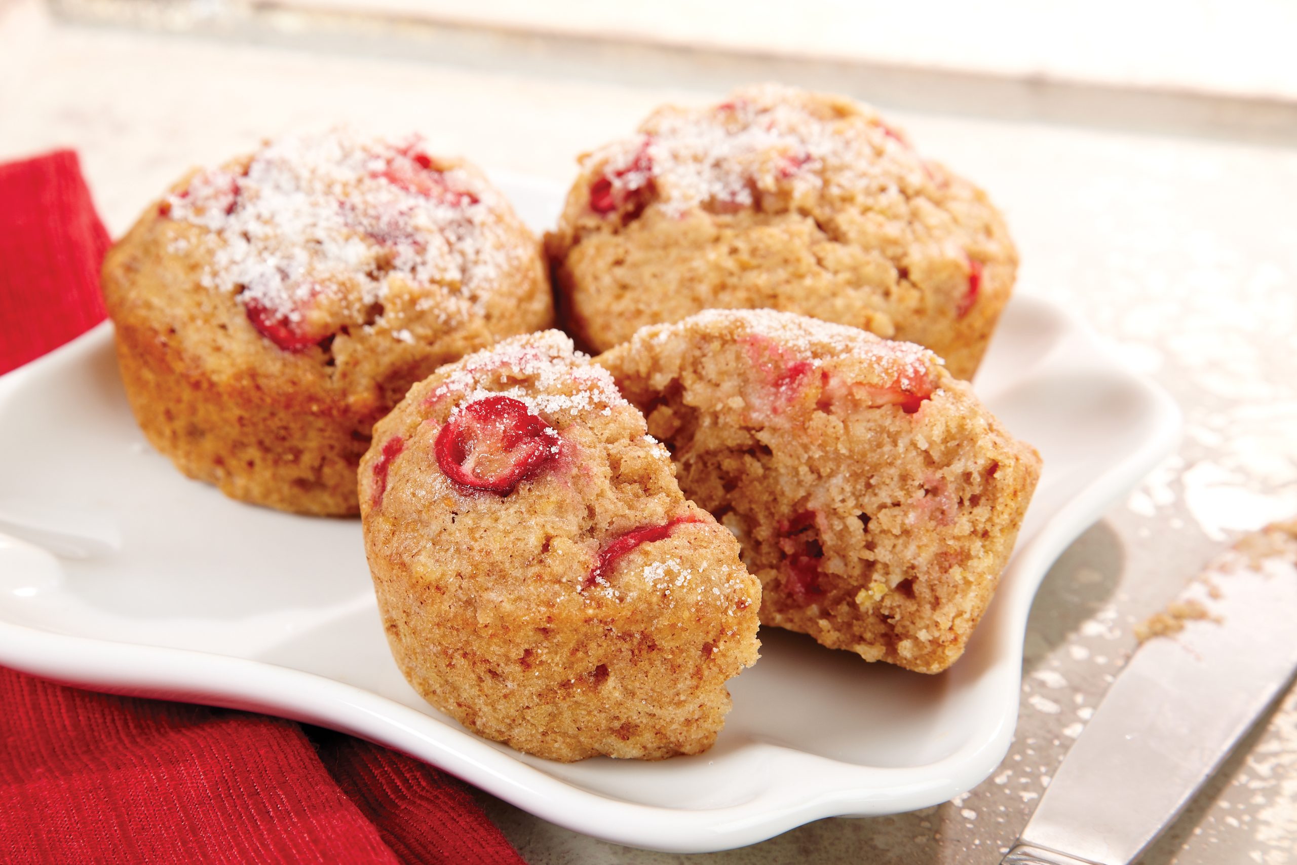 Cranberry-Pear Muffins | Savory