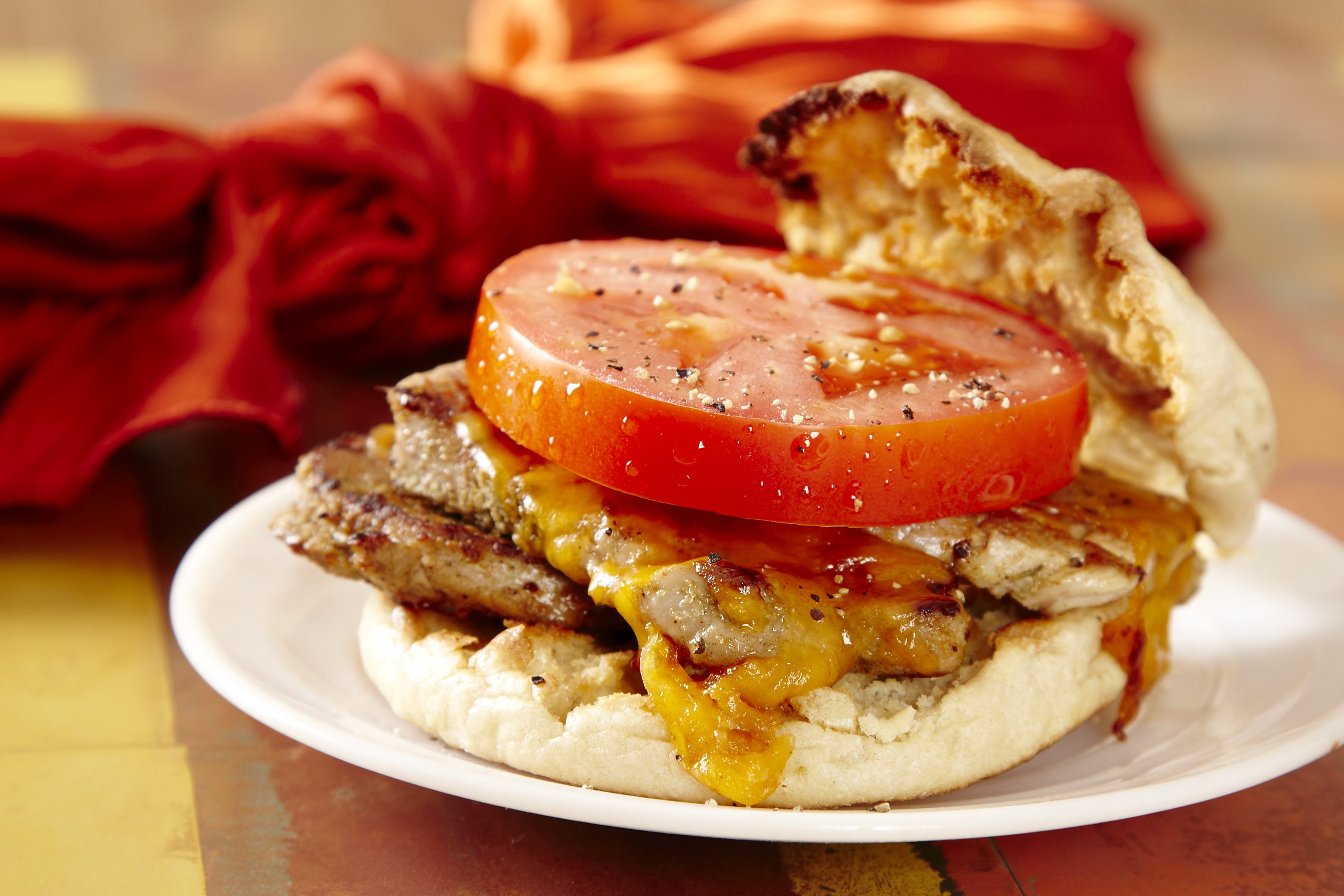 Pork Tenderloin Breakfast Sandwiches | Savory