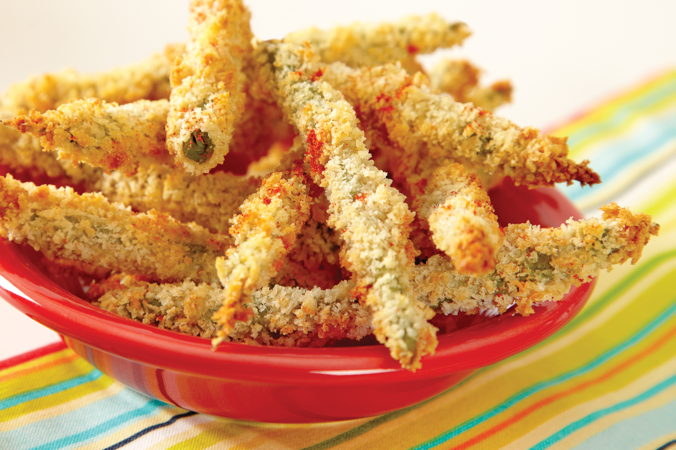 Baked Green Bean Fries | Savory