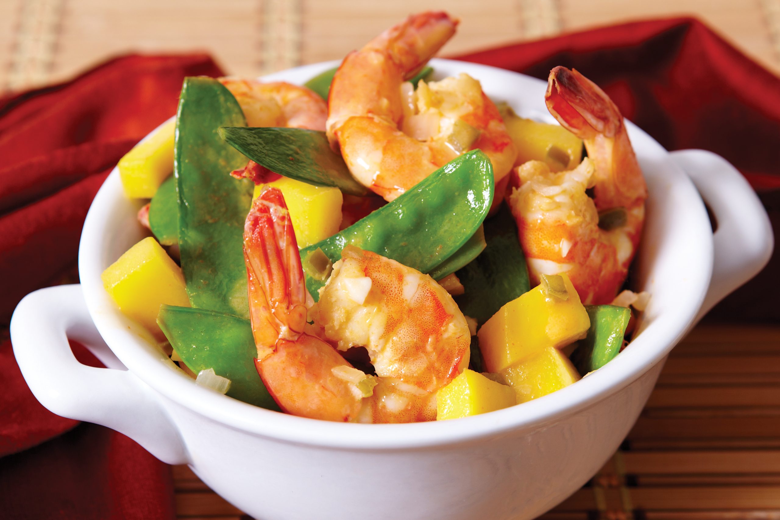 Lemongrass Mango Shrimp | Savory