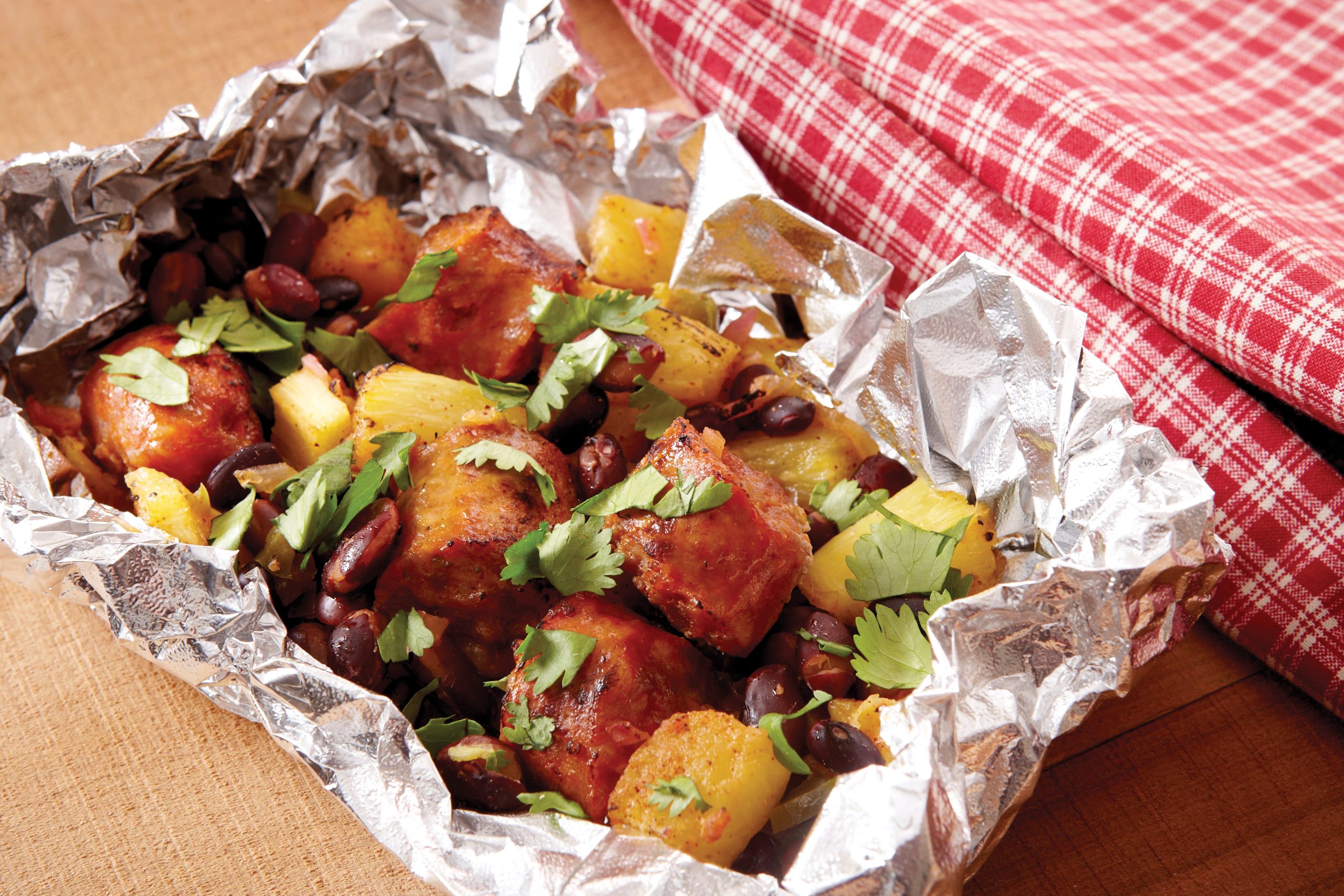 Southwest Sausage Foil Packet | Savory