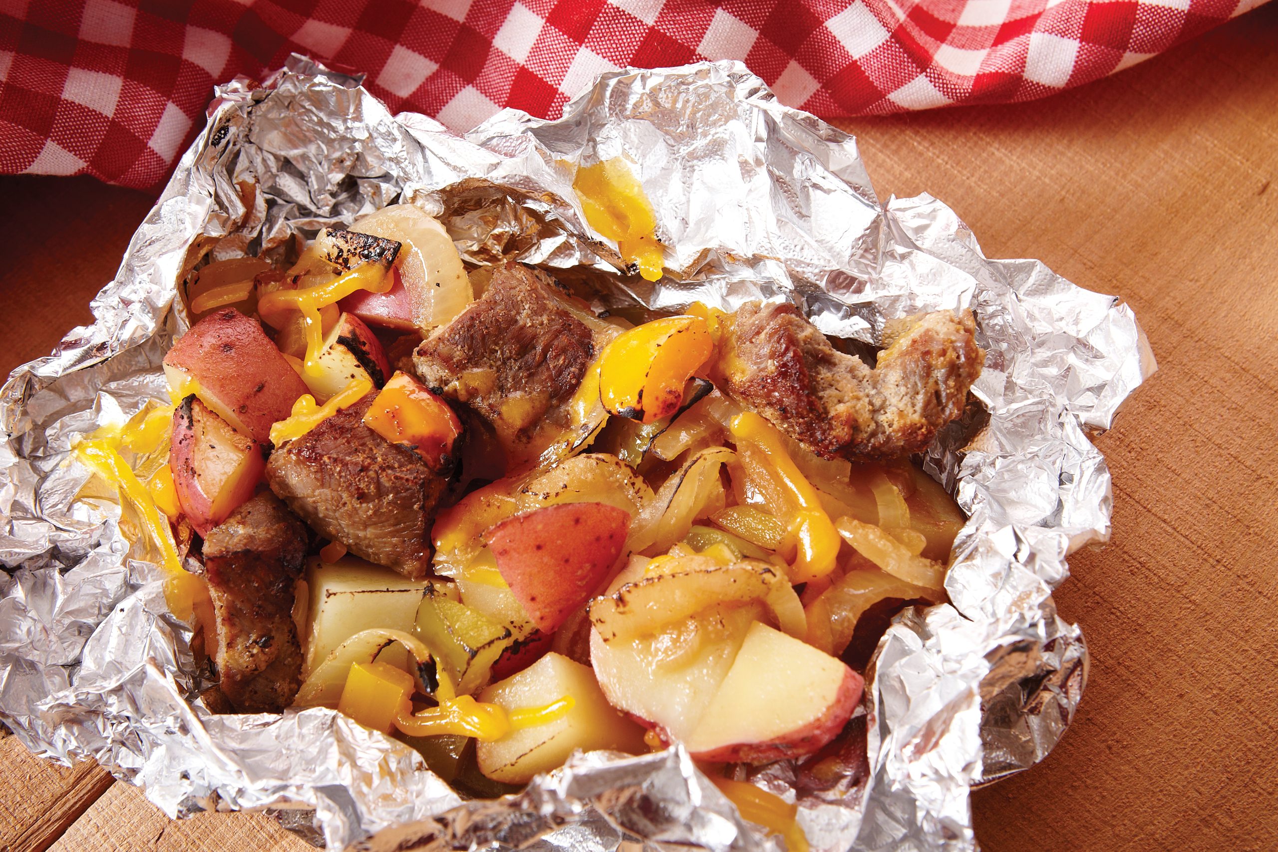 Steak and Pepper Foil Packet | Savory
