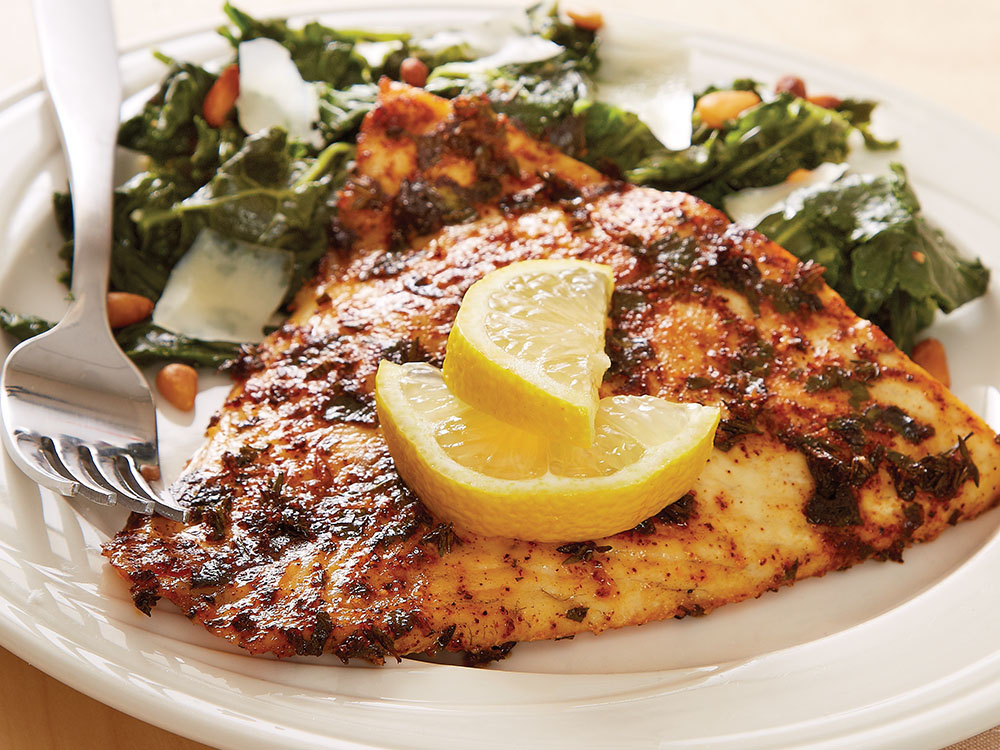 Lemon and Herb Crusted Barramundi | Savory