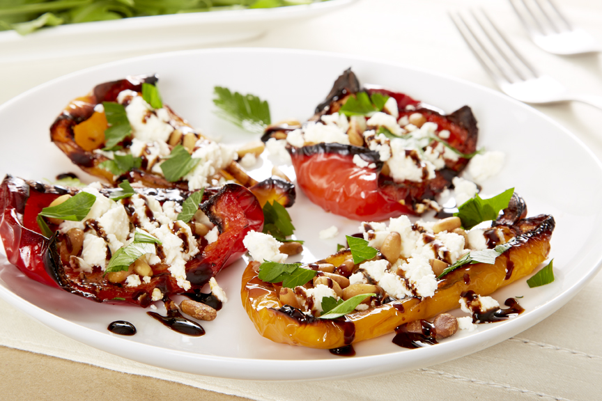 Grilled Pepper Boats | Savory