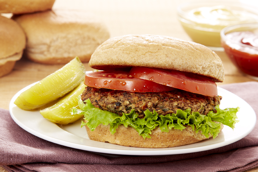 Mushroom Veggie Burgers | Savory