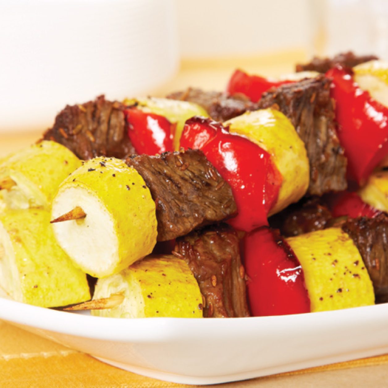 Spicy Sirloin Kabobs Savory
