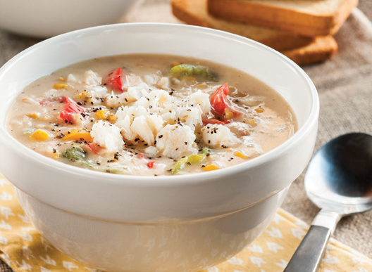 Slow-Cooked Crab Chowder | Savory
