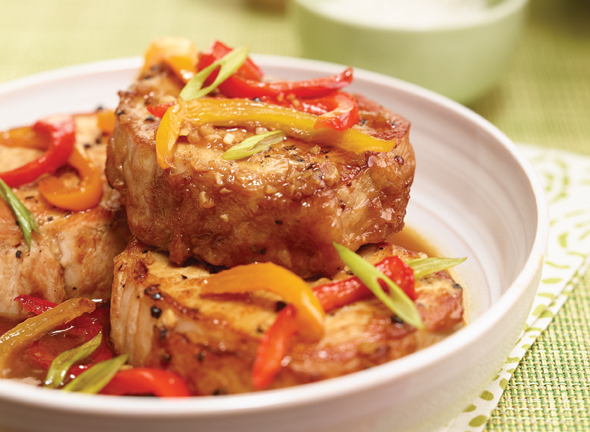 Sweet 'n Sour Pork Chops | Savory