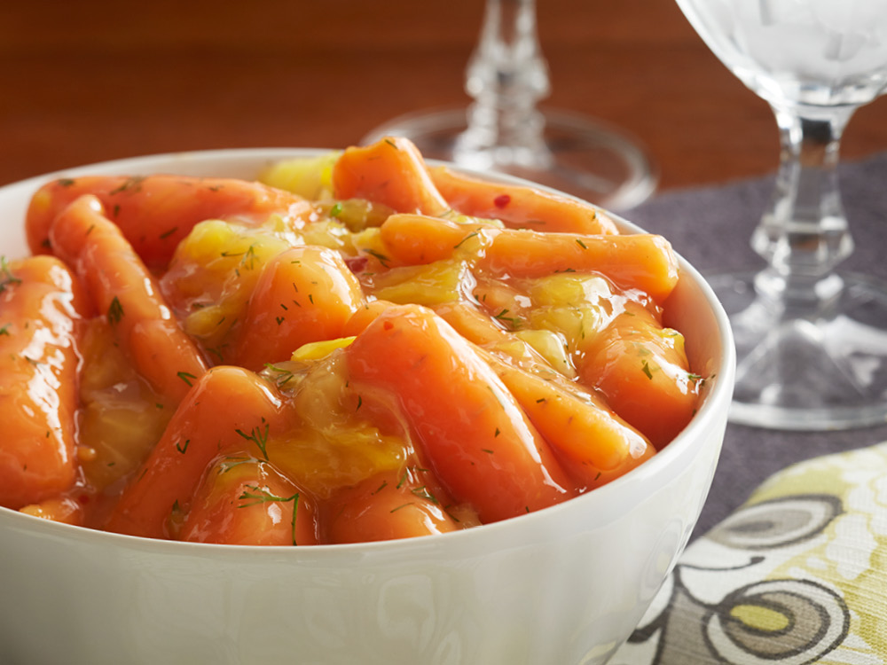 Honey Glazed Carrots with Dill Savory