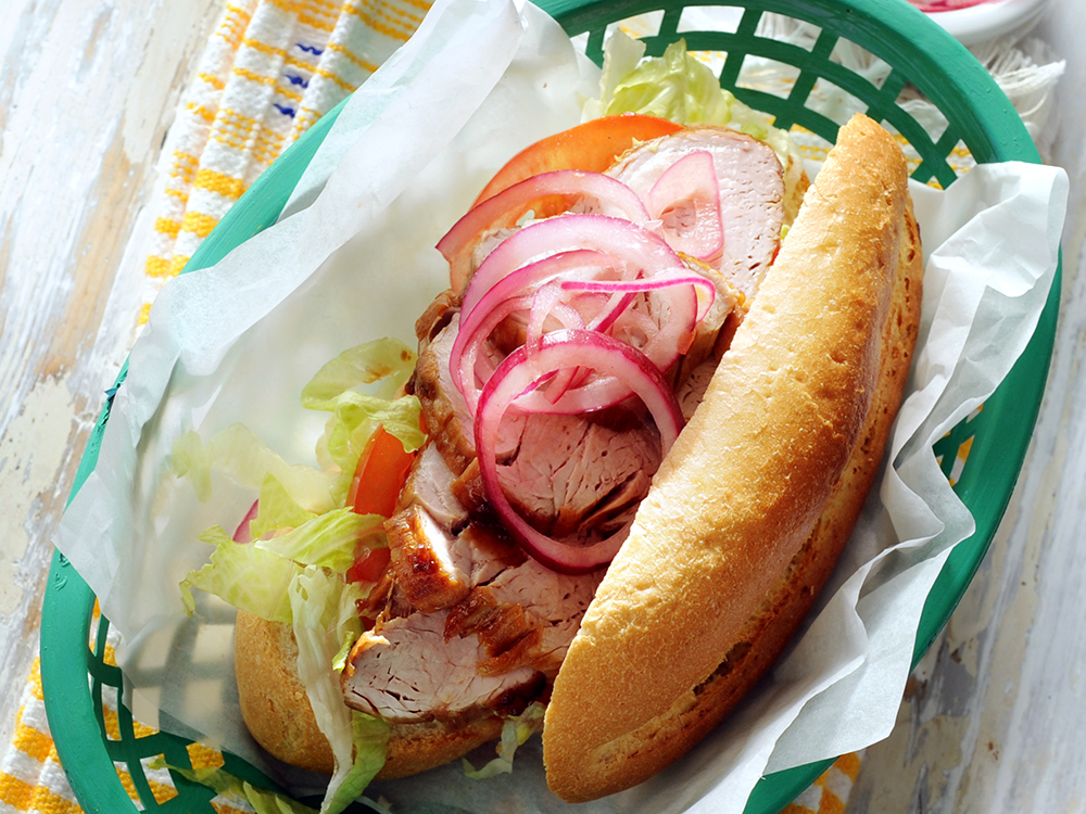 BBQ Roast Pork Tenderloin Sandwiches | Savory