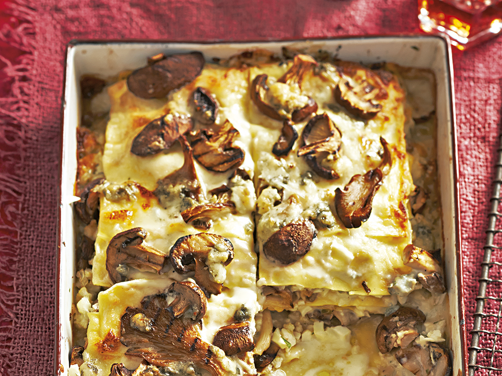 Cauliflower and Mushroom Lasagna | Savory