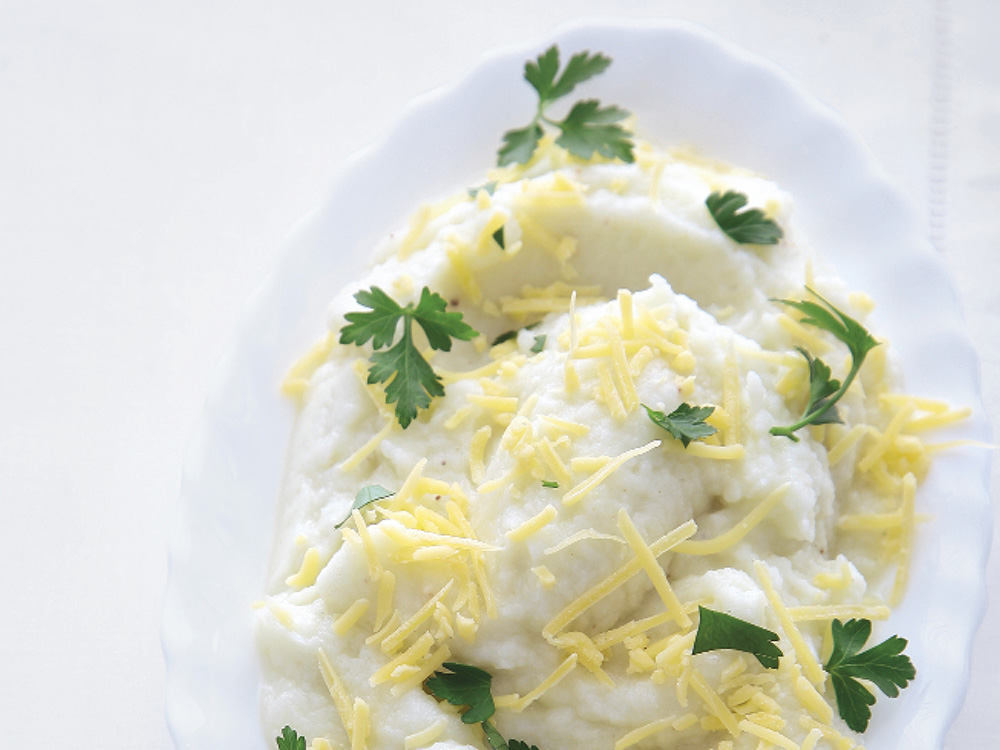 Cauliflower and Cheese Puree Savory