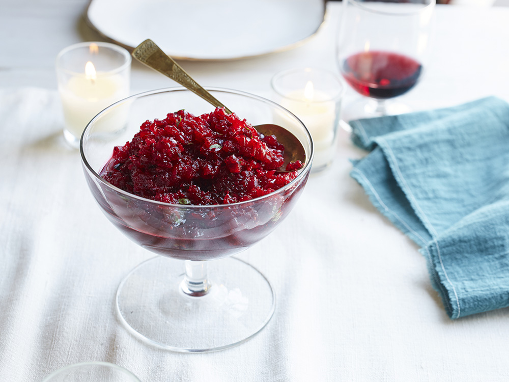 Fresh Cranberry-Jalapeno Salsa | Savory