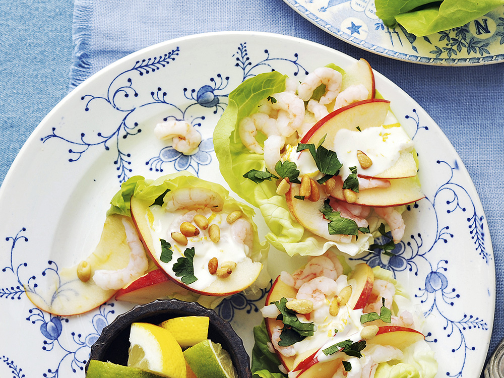 Shrimp Cocktail with Apple | Savory