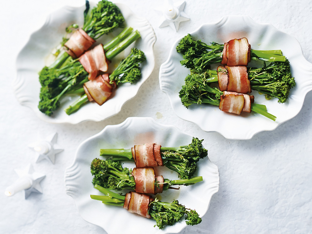 Broccolini with Bacon and Thyme | Savory