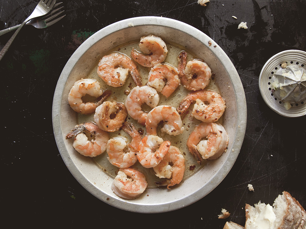 Sautéed Garlic & Lemon Shrimp | Savory
