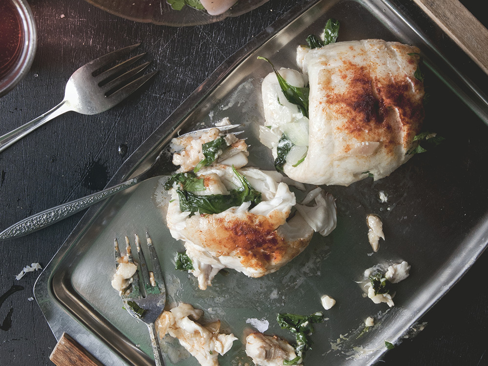 Fish Florentine Savory