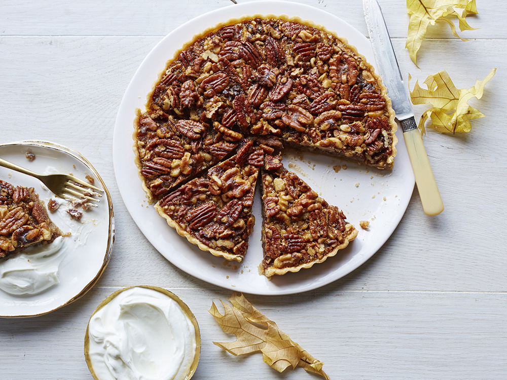 Maple Walnut & Pecan Tart Savory