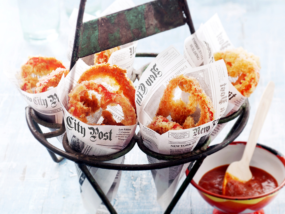 Baked Pepper Rings | Savory