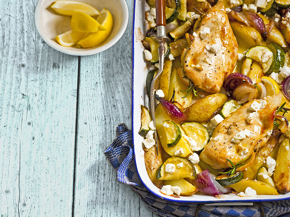 Lemon Chicken with Zucchini | Savory