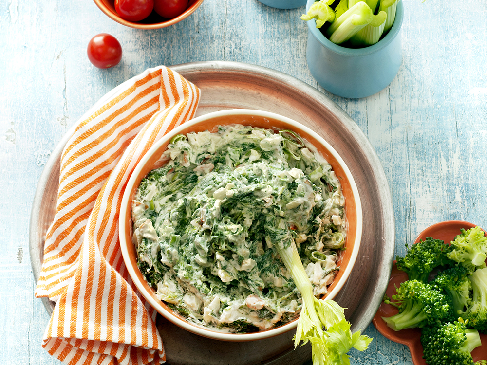 Light Spinach Dip | Savory
