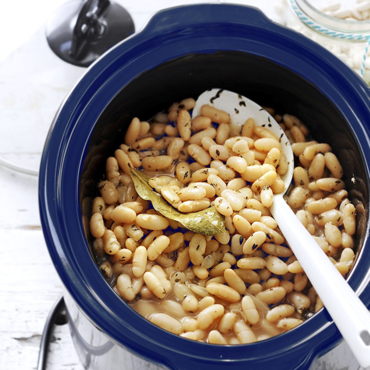 SlowCooked Dried Beans Savory