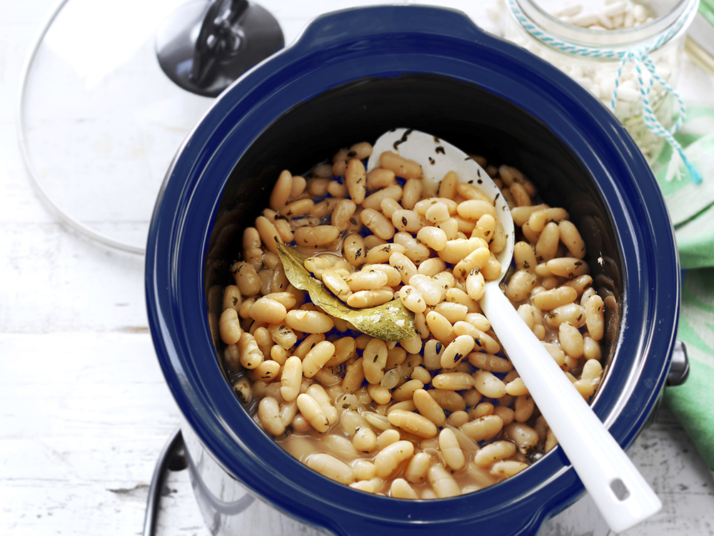 SlowCooked Dried Beans Savory