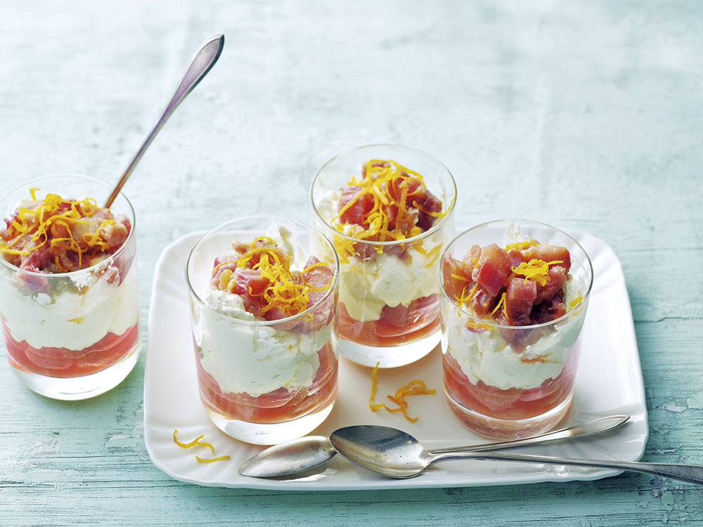 Rhubarb Trifle | Savory