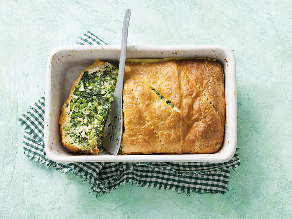 Spring Veggie and Chicken Pot Pie | Savory