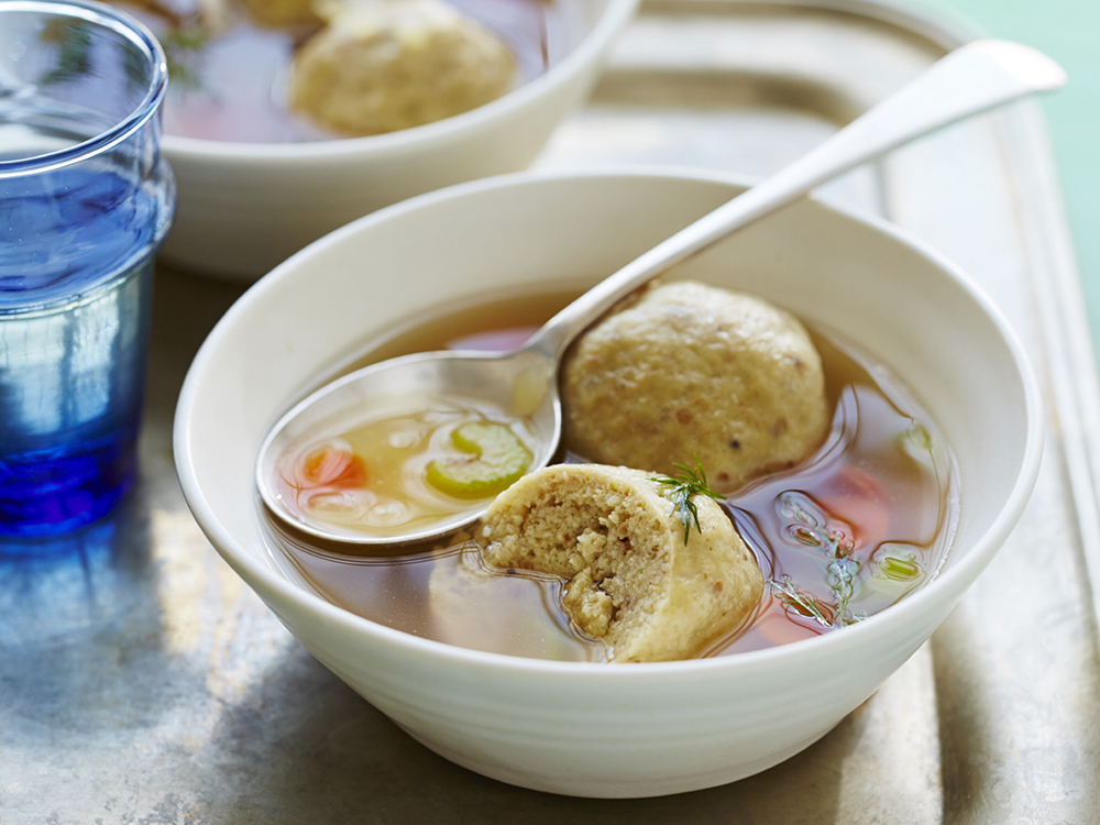 Manhattan Matzo Ball Soup | Savory