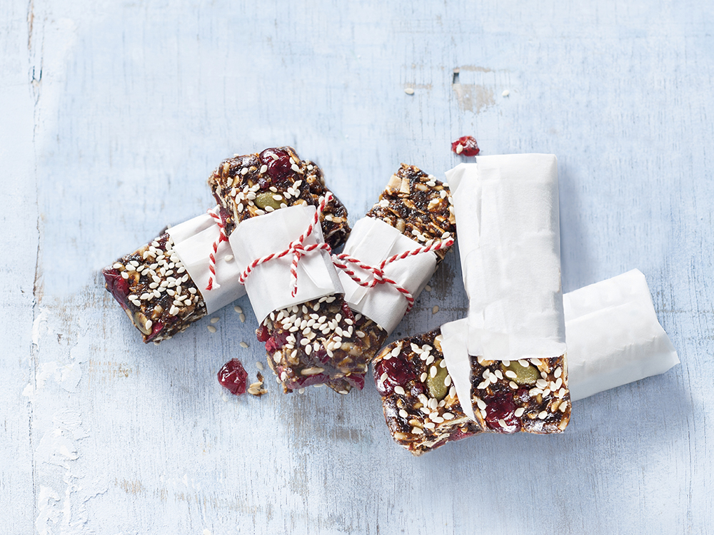 Fruit and Nut Energy Bars | Savory