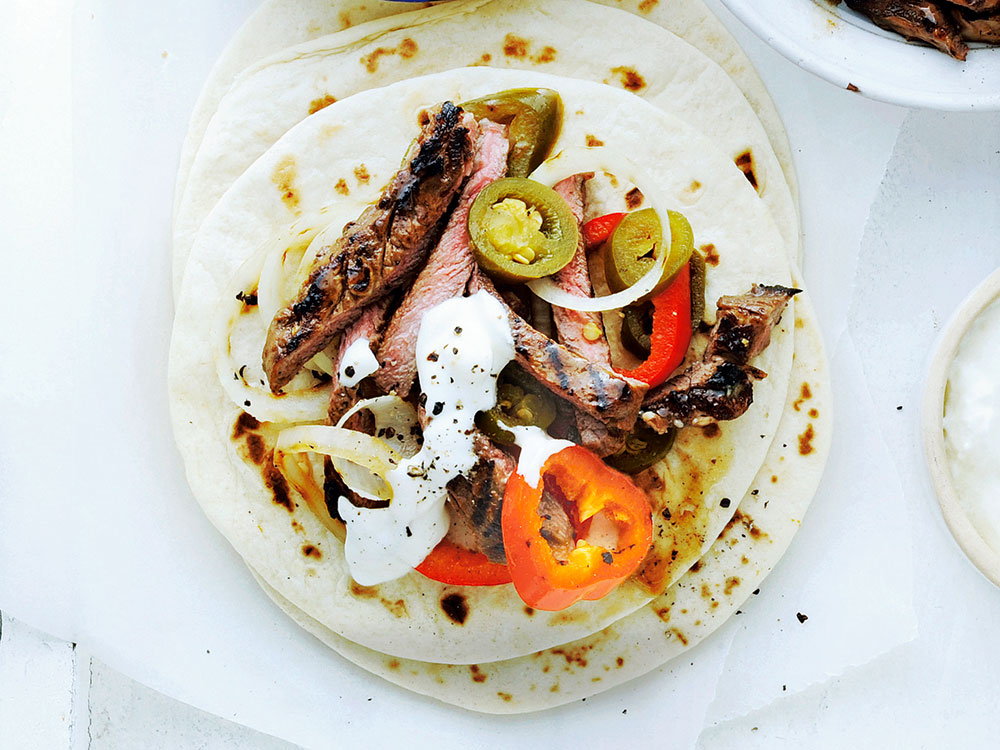 Ribeye Steak Fajitas Savory