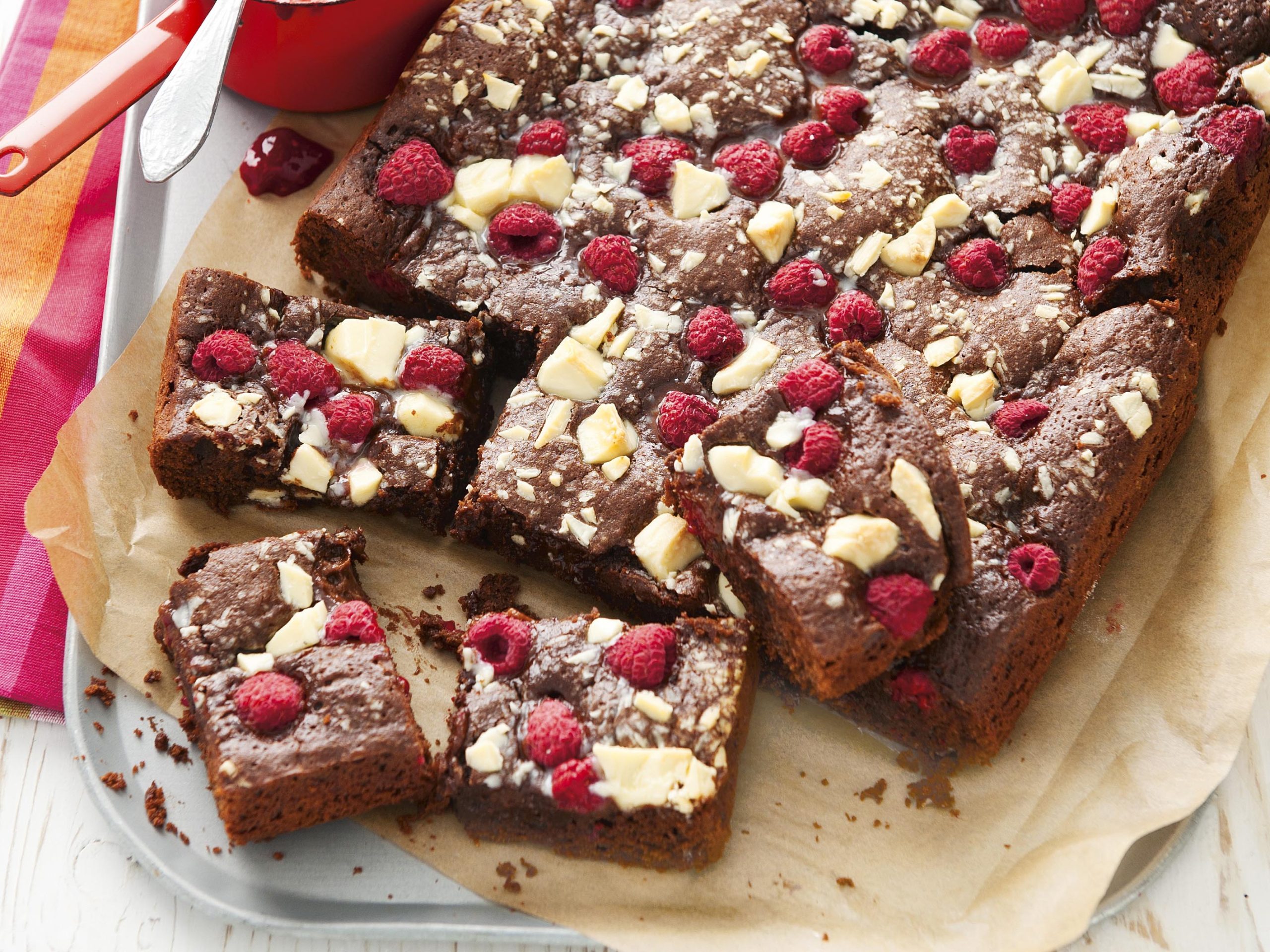Raspberry Brownies | Savory