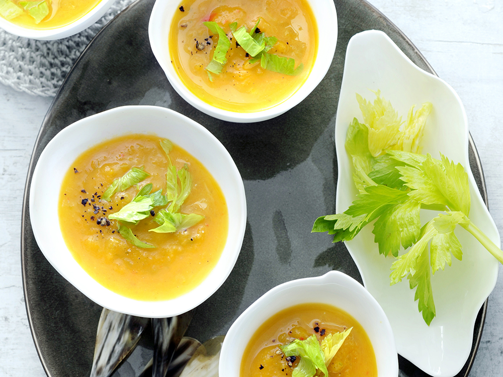 Ginger Pumpkin Soup | Savory