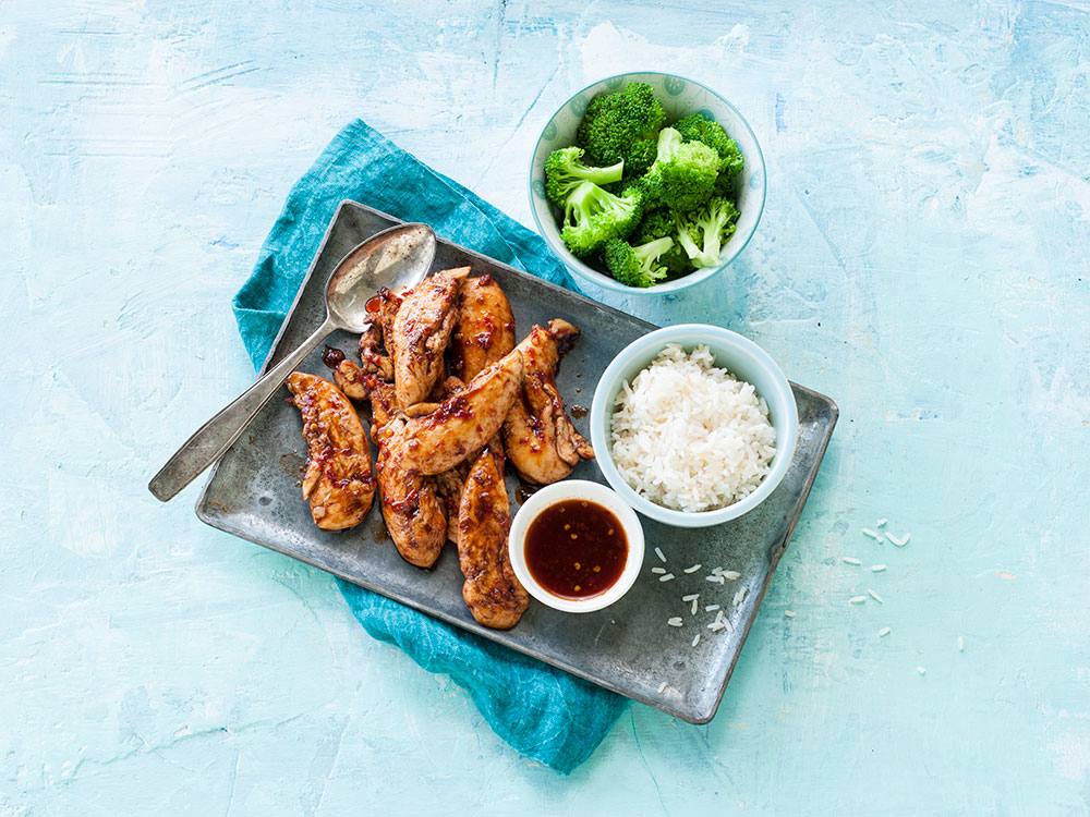 Sweet and Spicy Chicken Tenders | Savory