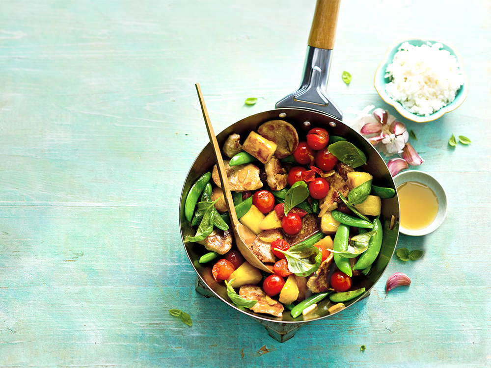 Sweet & Sour Pork with Summer Vegetables | Savory
