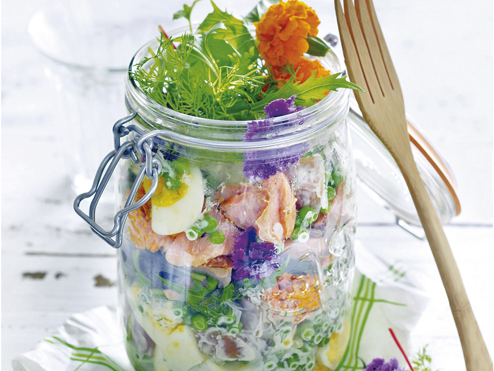 Potato Salad with Salmon | Savory