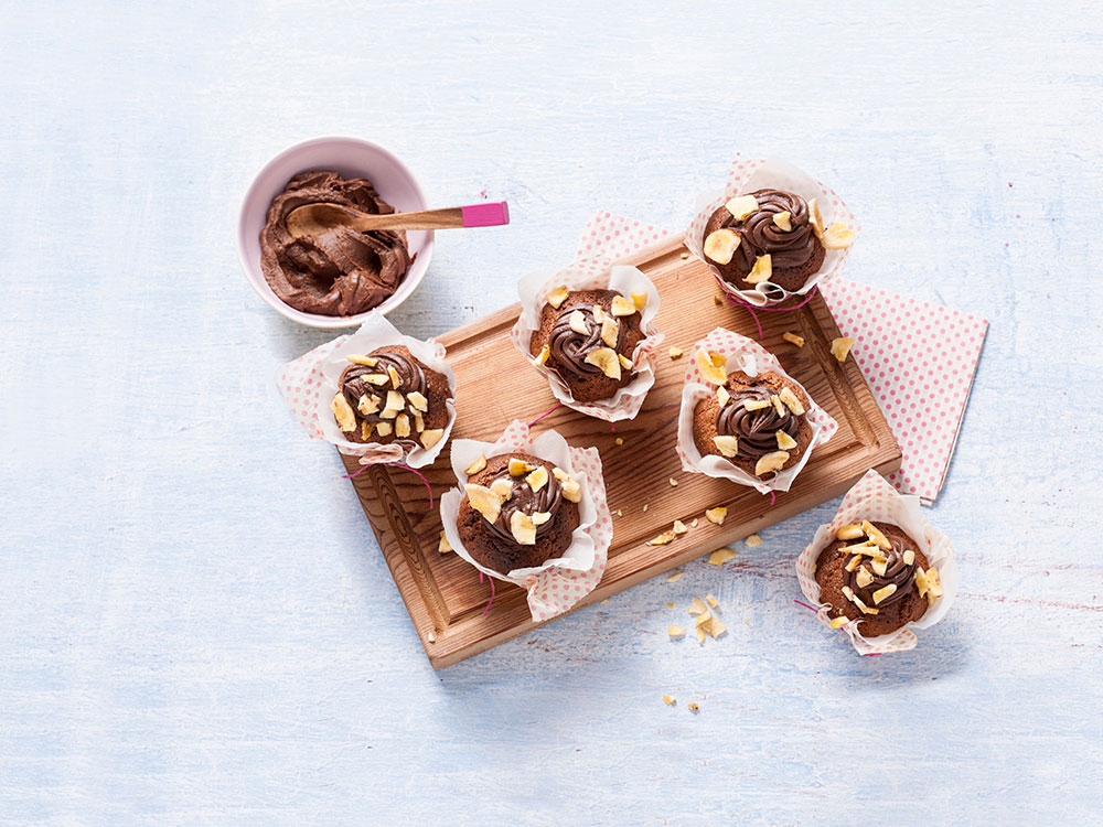 Chocolate Cupcakes with Secret-Ingredient Frosting | Savory