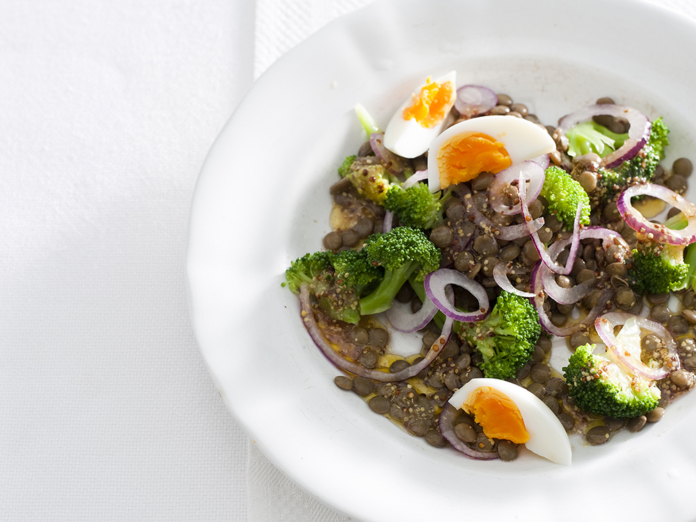 Lentil and Broccoli Salad | Savory