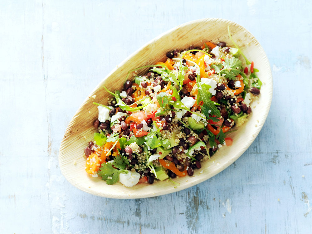 Quinoa and Black Bean Salad | Savory